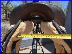 Big Horn Flex Tree Padded Seat Trail Saddle 16