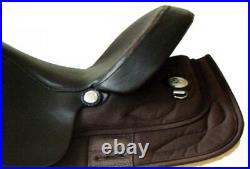 Big Horn Synthetic Cordura Gaited Tree Lightweight Saddle Brown 16 NEW #257