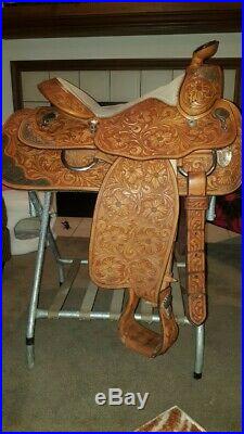 Billy Cook Benchmark Western Show Saddle 16inch Used / Excellent Condition