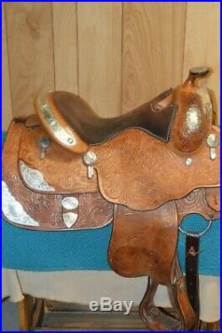 Billy Cook Classic Western Show Saddle 14 inch seat Youth or Adult