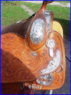 Billy Cook Limited Edition 16 Seat Western Show Saddle Sulphur Ok