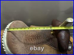 Billy Cook Maker 14 Barrel Racing Saddle