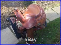 Billy Cook Pro Custom Reining saddle, 16 inch