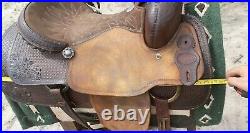 Billy Cook Roping Saddle 17in