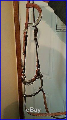 Billy Cook Western Pleasure Show Saddle 16 in seat Withbreast collar, bridle, rein