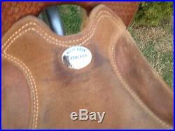 Billy Cook barrel saddle 15