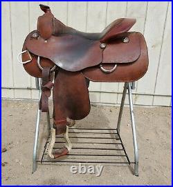 Billy Royal 16 Comfort Classic II Rough Out Work Saddle