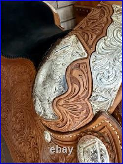 Billy Royal Classic Double Diamond Western Show Saddle 16