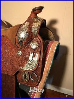 Billy Royal Limited Edition 16'' Show Saddle w New Dale Chavez Headstall Mayatex