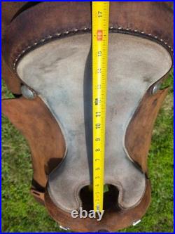 Billy Royal Limited Edition Handmade Roughout Training Saddle 16 FQHB