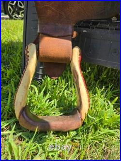 Billy Royal Limited Edition Handmade Roughout Training Saddle 16 FQHB