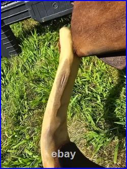 Billy Royal Limited Edition Handmade Roughout Training Saddle 16 FQHB