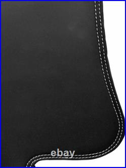 Black/Orange Western Barrel Racing Equestrian Trail Horse Synthetic Saddle