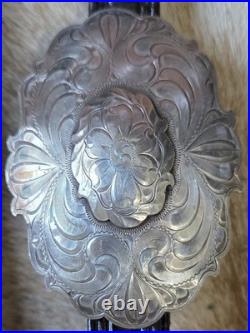 Blue Ribbon Custom 15 Sterling Silver Show Saddle Victor Headstall Romel Reins