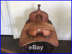 Bob Marshall/Circle Y Sport Saddle, 15 deep seat, used in great condition
