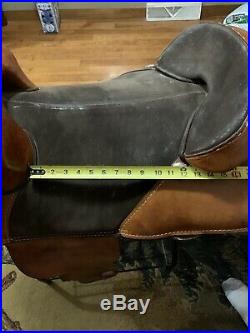 Bob Marshall Sports Saddle 17 Treeless