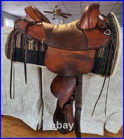 Bob Marshall Treeless Endurance Saddle and Skito Saddle Pad