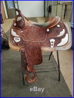 Bob's Custom Western Reining And Show Saddle