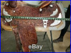 Bob's Custom Western Reining And Show Saddle