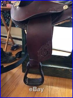 Brisbane Roughout Trail Saddle with Horn