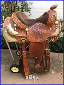 Broken Horn Western Show Saddle