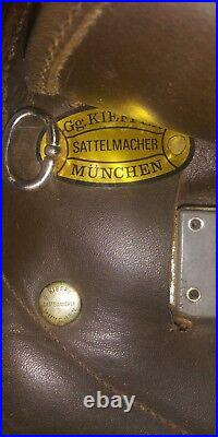 Brown, Leather, Bavarian, Kieffer Munchen Settelmacher Made in Germany 1 of 7