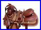 Brown_Western_Saddle_Trail_Pleasure_15_16_17_18_Horse_Tooled_Leather_Used_Tack_01_zw