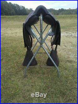 Buena Vista BONA ALLEN 318 Style Plantation Saddle WithHooded Wooden Stirrups