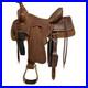 Buffalo_Saddlery_Hard_Seat_Oiled_Roughout_Ranch_Roper_Style_Saddle_16_Inch_01_jbrr