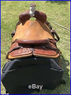 Cactus 16 Roping Saddle Used In Excellent Condition