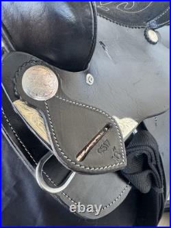 California Hand Made West Coast Saddle Equestrian Tack Horse Equipment Western