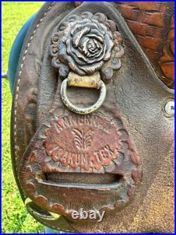 Carl Ammerman Barrel Saddle