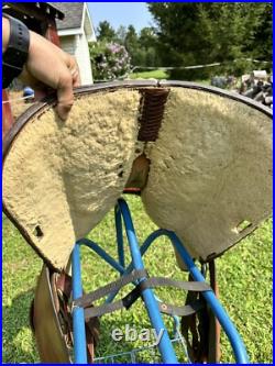 Carl Ammerman Barrel Saddle