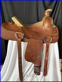 Carmel Saddlery of Fresno Vintage 15 Ranch Roper Saddle Serial #2952