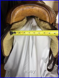 Carmel Saddlery of Fresno Vintage 15 Ranch Roper Saddle Serial #2952