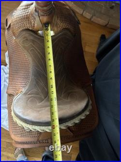 Carmel Saddlery of Fresno Vintage 15 Ranch Roper Saddle Serial #2952