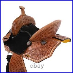 Cheyenne Spinal Relief Youth Barrel Style Saddle Tooling FQHB 12 13 NEW