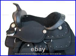 Child Kids Western Saddle Arabian Horse Pleasure Synthetic Tack Set 12 13 14