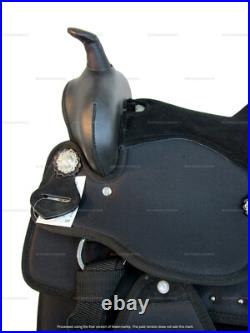 Child Kids Western Saddle Arabian Horse Pleasure Synthetic Tack Set 12 13 14