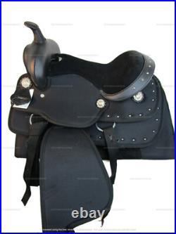 Child Kids Western Saddle Arabian Horse Pleasure Synthetic Tack Set 12 13 14