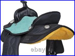 Childs Western Saddle Synthetic & Leather 10 or 11 Pick 5 Colors