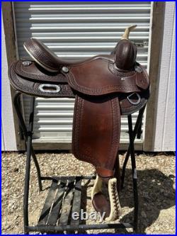Circle P Winchester 16 Western Saddle