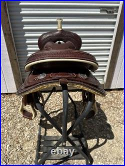 Circle P Winchester 16 Western Saddle