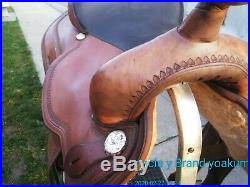 Circle Y Brand Park And Trail All Leather Pleasure Western Saddle 16