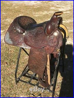 Circle Y Equitation Show Saddle Western 15 Seat