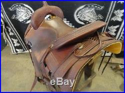 Circle Y Extreme Performance Ranch Cutter Saddle 16.5 Seat 6gullet