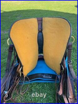 Circle Y Flex-Lite Saddle Wide 16 in +extras! Leather Park and Trail Comfortable