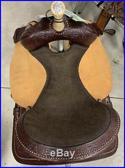 Circle Y High Horse Eden Barrel Saddle 15in New with Tags