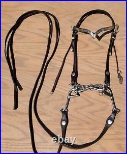 Circle Y Pleasure Equitation Show 15 Saddle with Headstall & Breastcollar Set