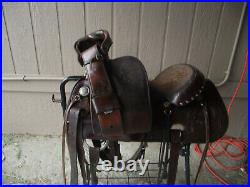 Circle Y Saddle 15 Equitation Seat